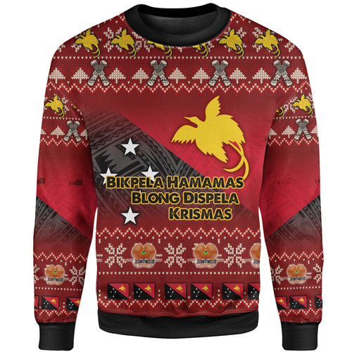 Papua New Guinea Sweatshirt - PNG Merry Christmas Sweatshirt