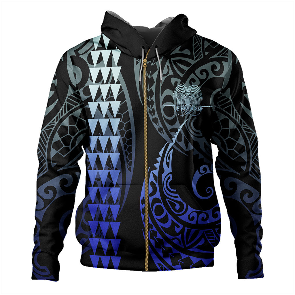 Papua New Guinea Hoodie Kakau Style