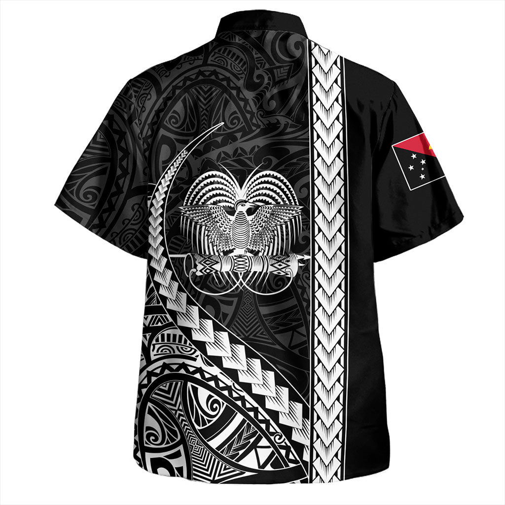 New Caledonia Hawaiian Shirt Tribal Melanesian Coat Of Arms
