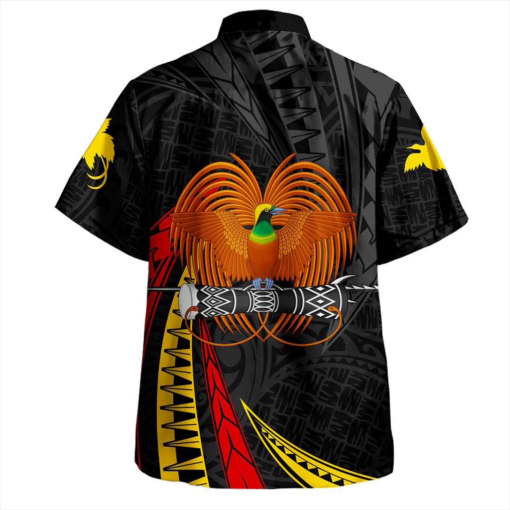 Papua New Guinea Hawaiian Shirt Tribal Wave Pattern