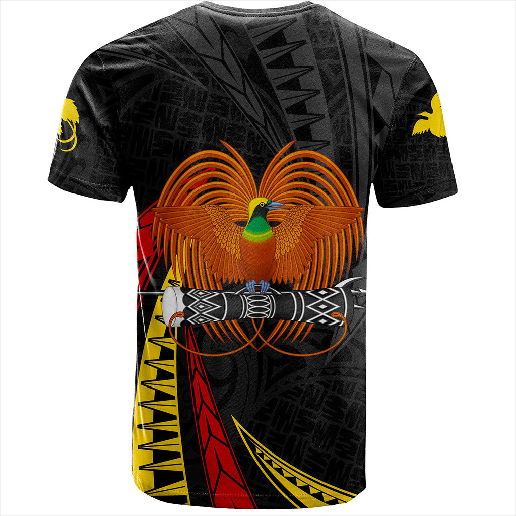 Papua New Guinea T-Shirt Tribal Wave Pattern