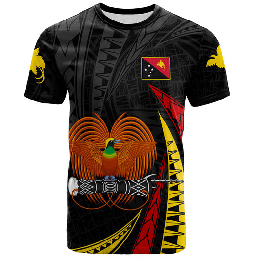 Papua New Guinea T-Shirt Tribal Wave Pattern