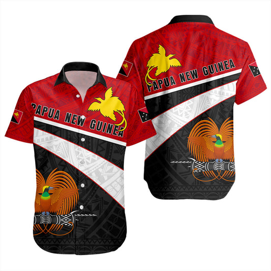 Papua New Guinea Short Sleeve Shirt Melanesia Curve Style