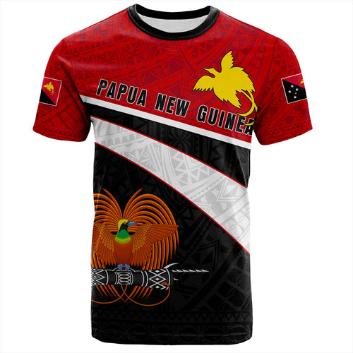 Papua New Guinea T-Shirt Melanesia Curve Style