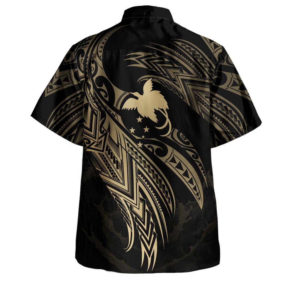 Papua New Guinea Custom Personalised Hawaiian Shirt Legend Color Version
