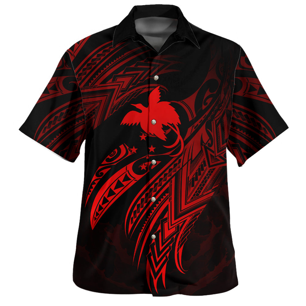 Papua New Guinea Custom Personalised Hawaiian Shirt Legend Color Version