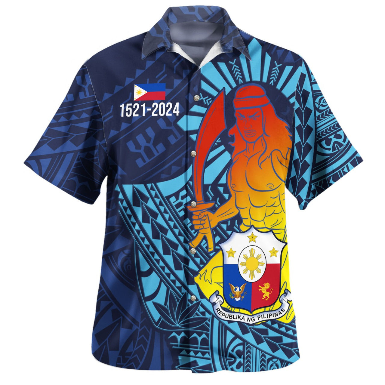 Philippines Filipinos Hawaiian Shirt King Lapu Lapu Special Style