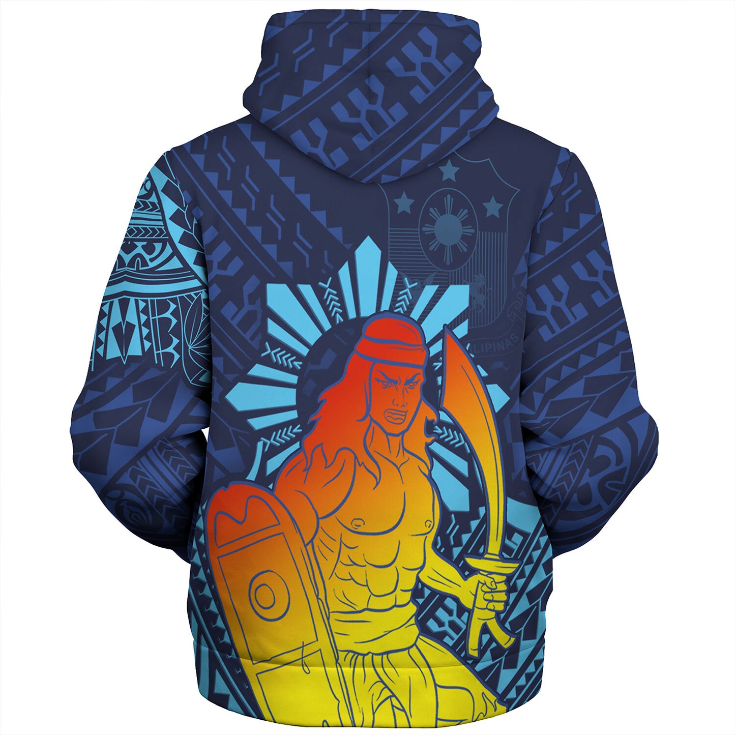 Philippines Filipinos Sherpa Hoodie King Lapu Lapu Special Style