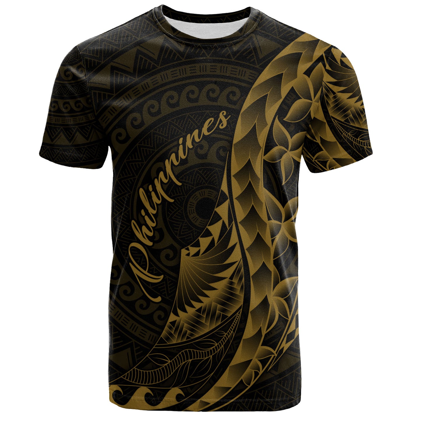 Philippines Filipinos Custom Personalised T-Shirt Filipinos Sun Tribal Patterns Style