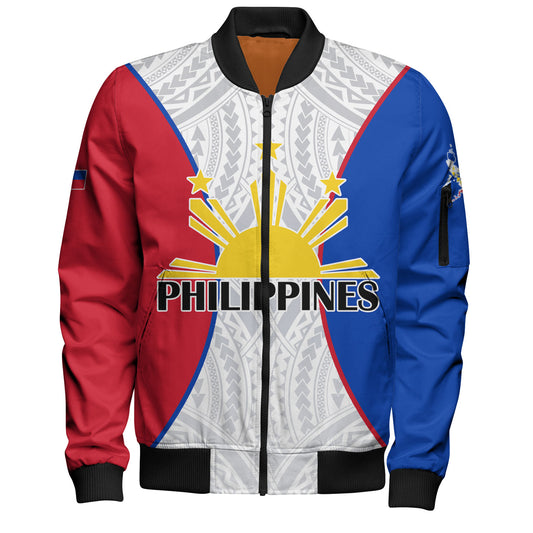 Philippines Filipinos Custom Personalised Bomber Jacket Flag Color Special Style