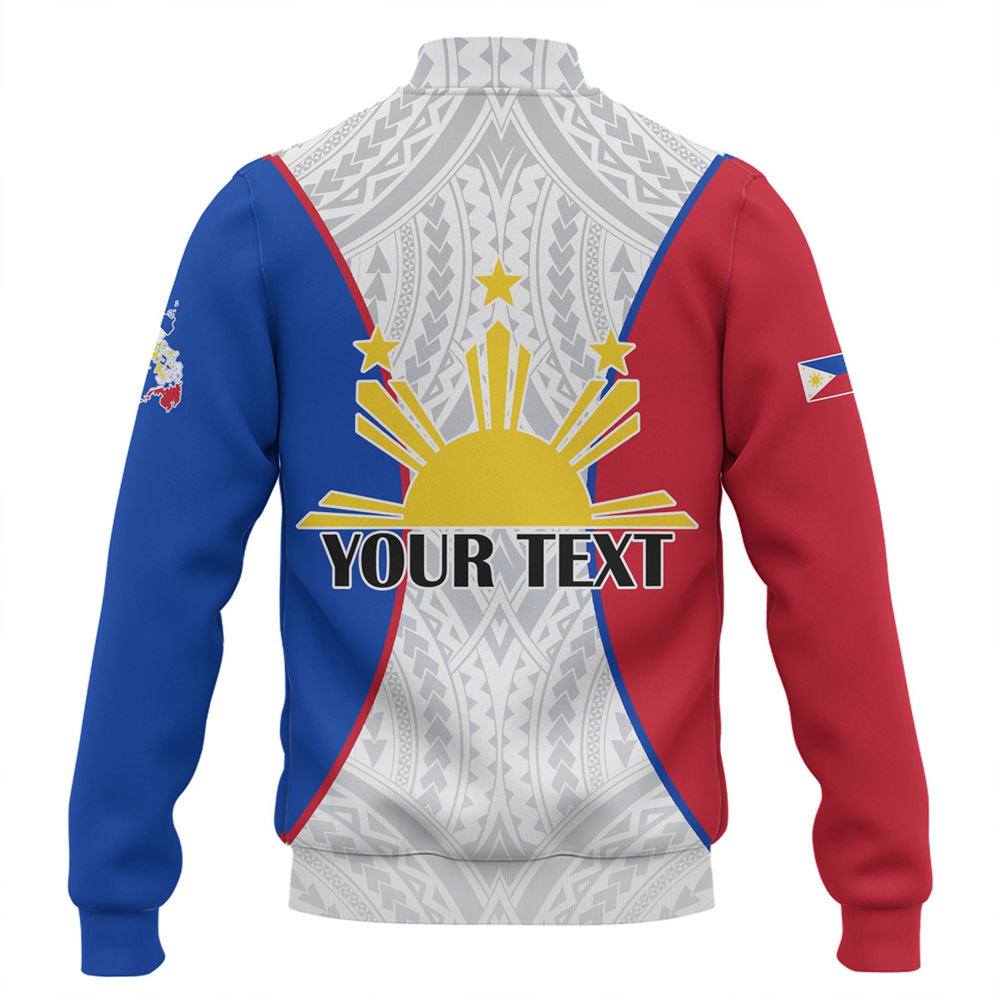 Philippines Filipinos Custom Personalised Baseball Jacket Flag Color Special Style