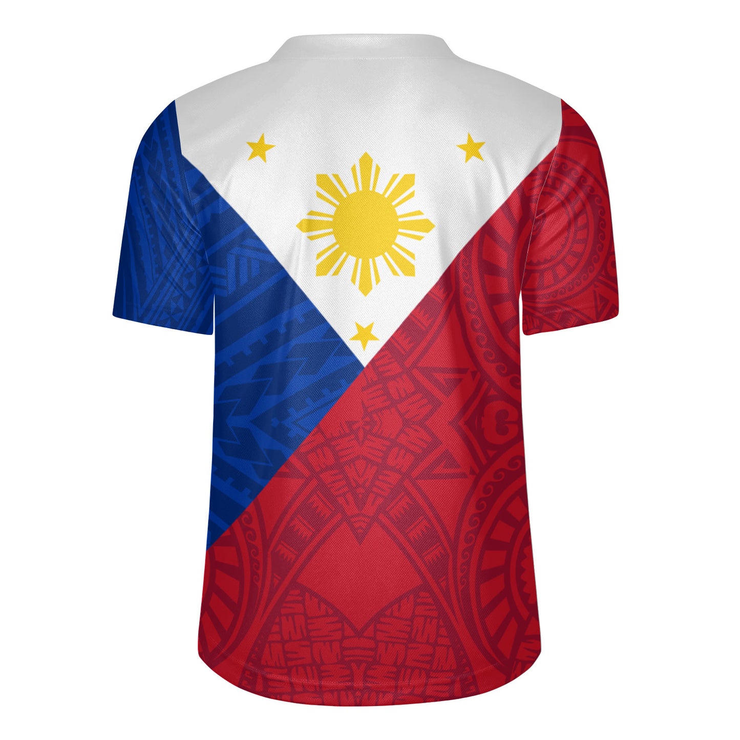 Philippines Filipinos Rugby Jersey Flag Style