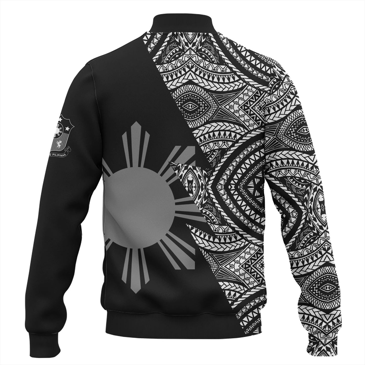 Philippines Filipinos Custom Personalised Baseball Jacket Flash Style