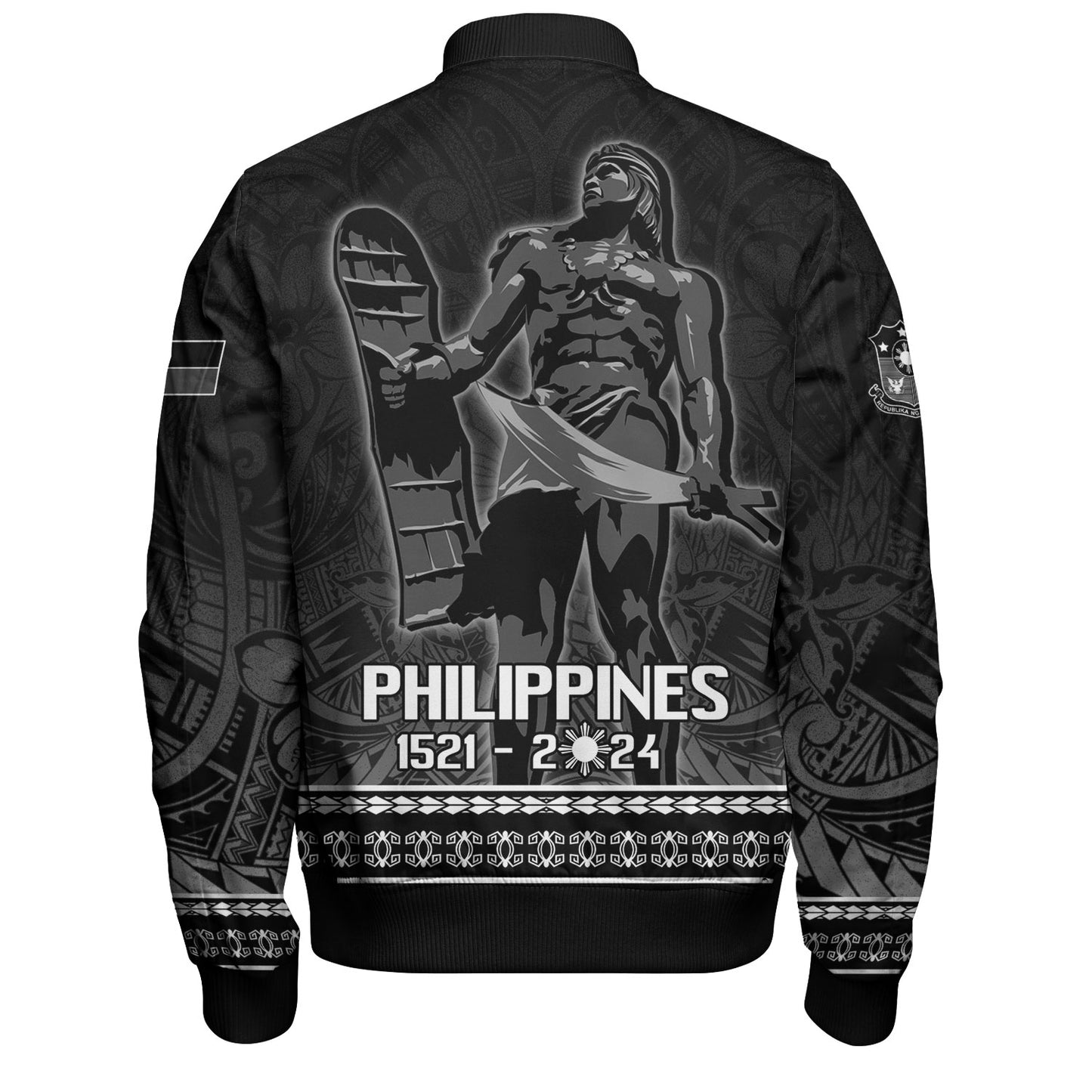 Philippines Filipinos Bomber Jacket Lapu Lapu Proud Of My King