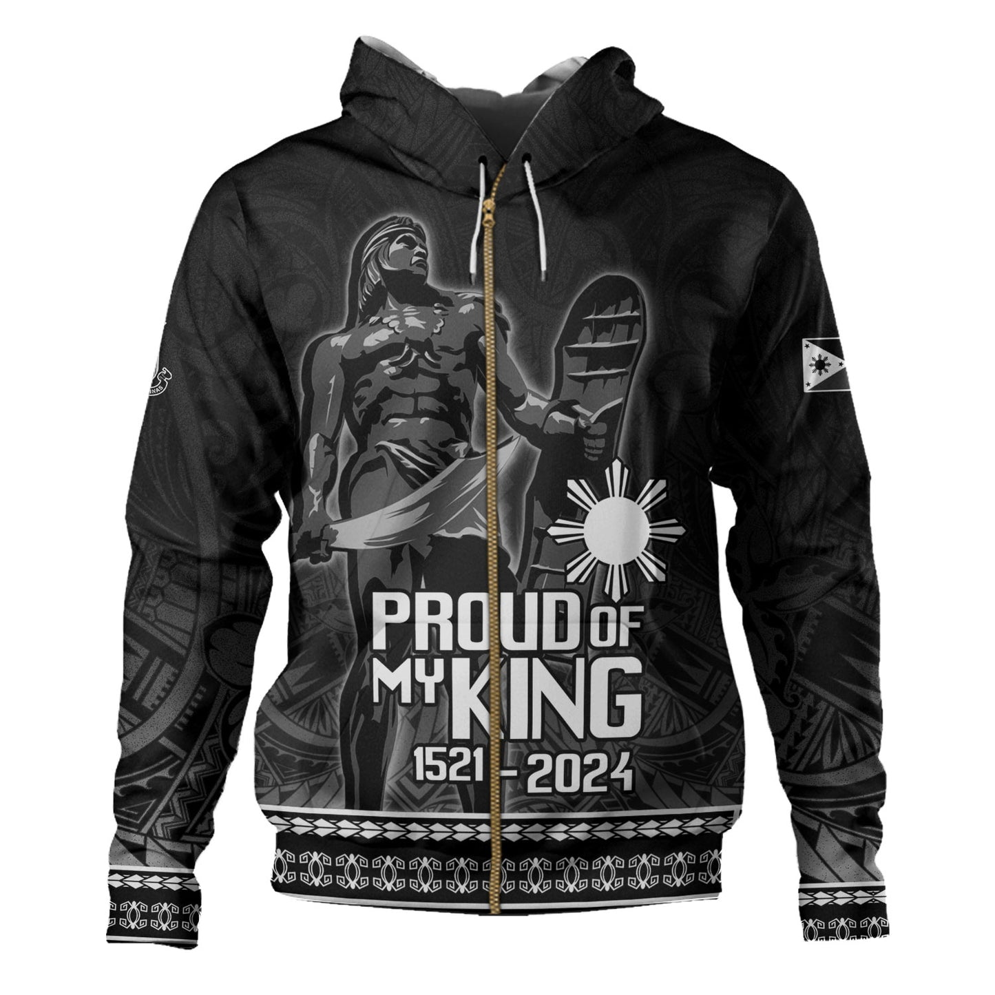 Philippines Filipinos Hoodie Lapu Lapu Proud Of My King