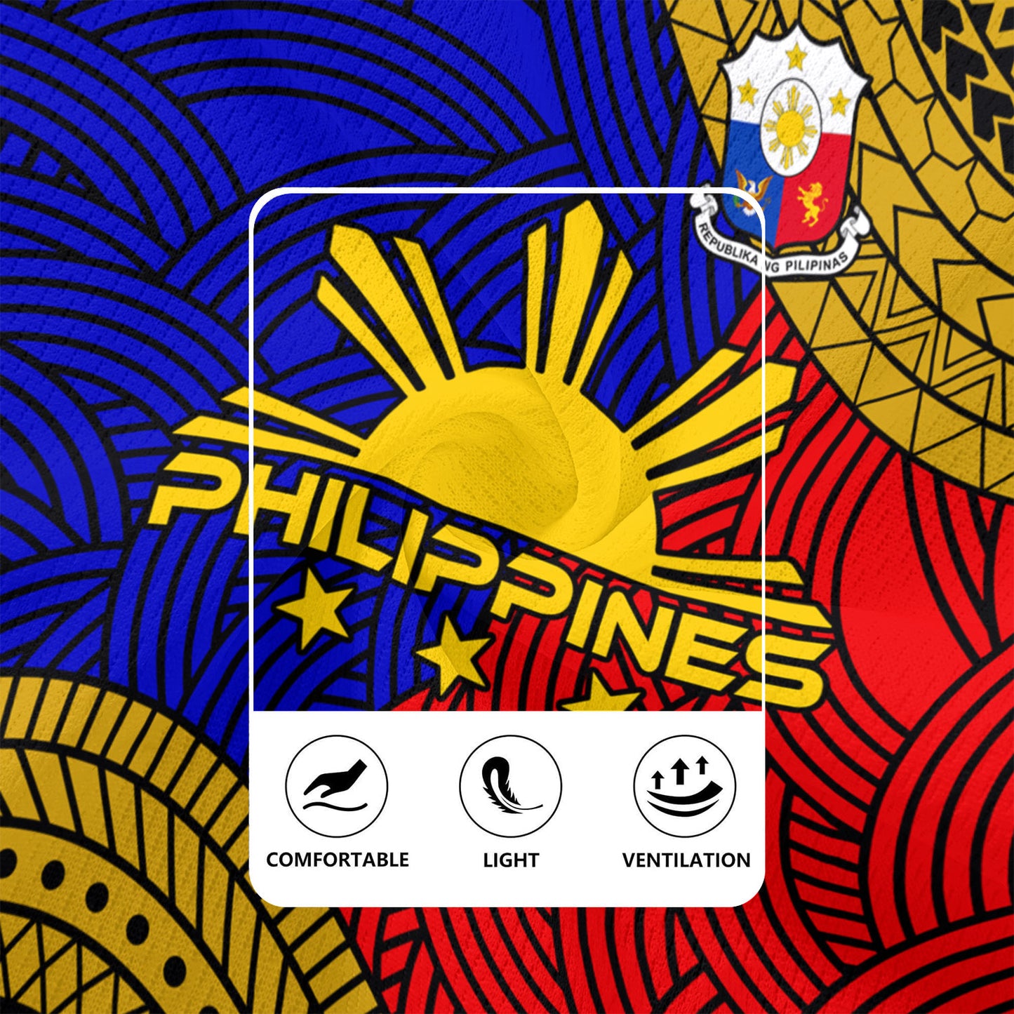 Philippines Filipinos Custom Personalised Rugby Jersey Philippines Pride