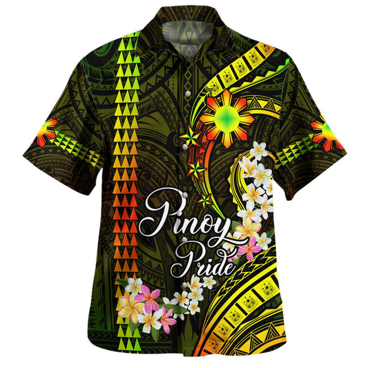 Philippines Filipinos Hawaiian Shirt Pinoy Pride Tribal Patterns Curve Style