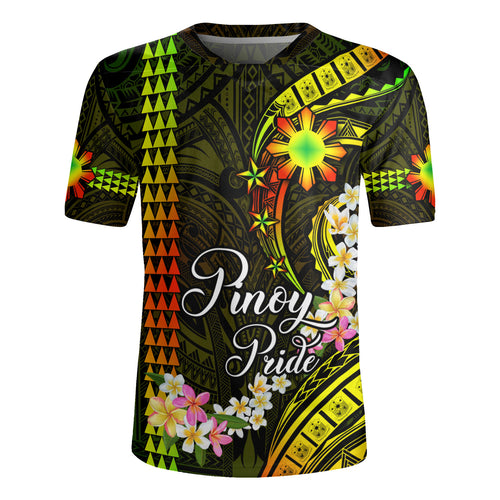 Philippines Filipinos Rugby Jersey Pinoy Pride Tribal Patterns Curve Style