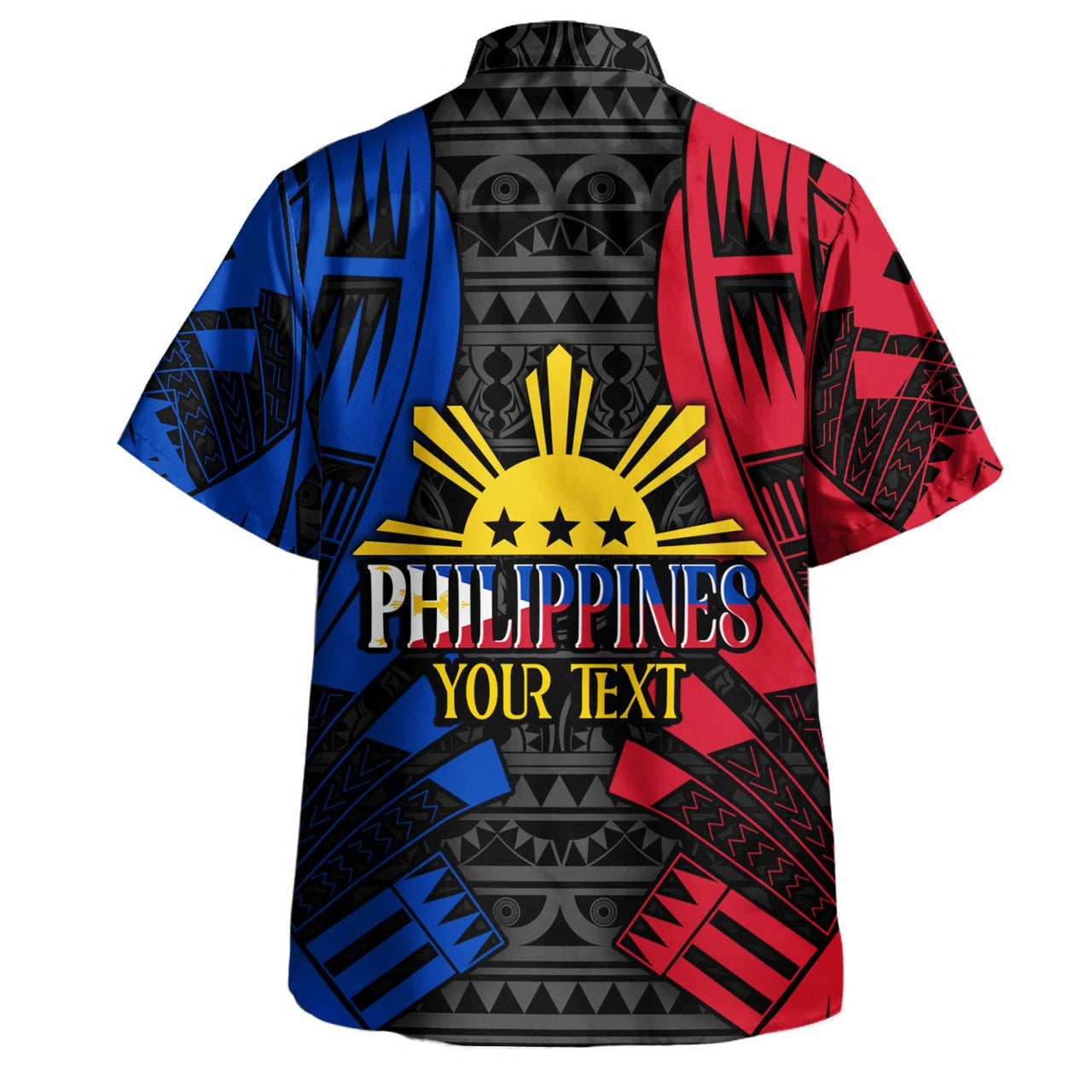 Philippines Filipinos Custom Personalised Hawaiian Shirt Tattoo Style