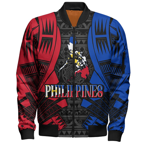Philippines Filipinos Custom Personalised Bomber Jacket Tattoo Style
