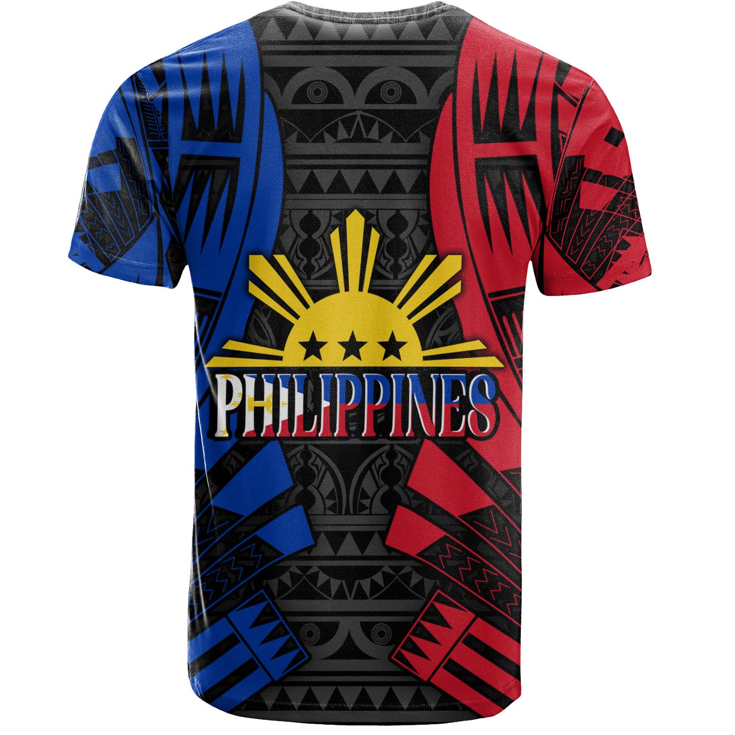 Philippines Filipinos Custom Personalised T-Shirt Tattoo Style
