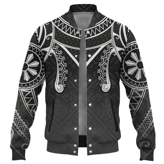 Philippines Filipinos Baseball Jacket Filipino National Tribal Patterns Style