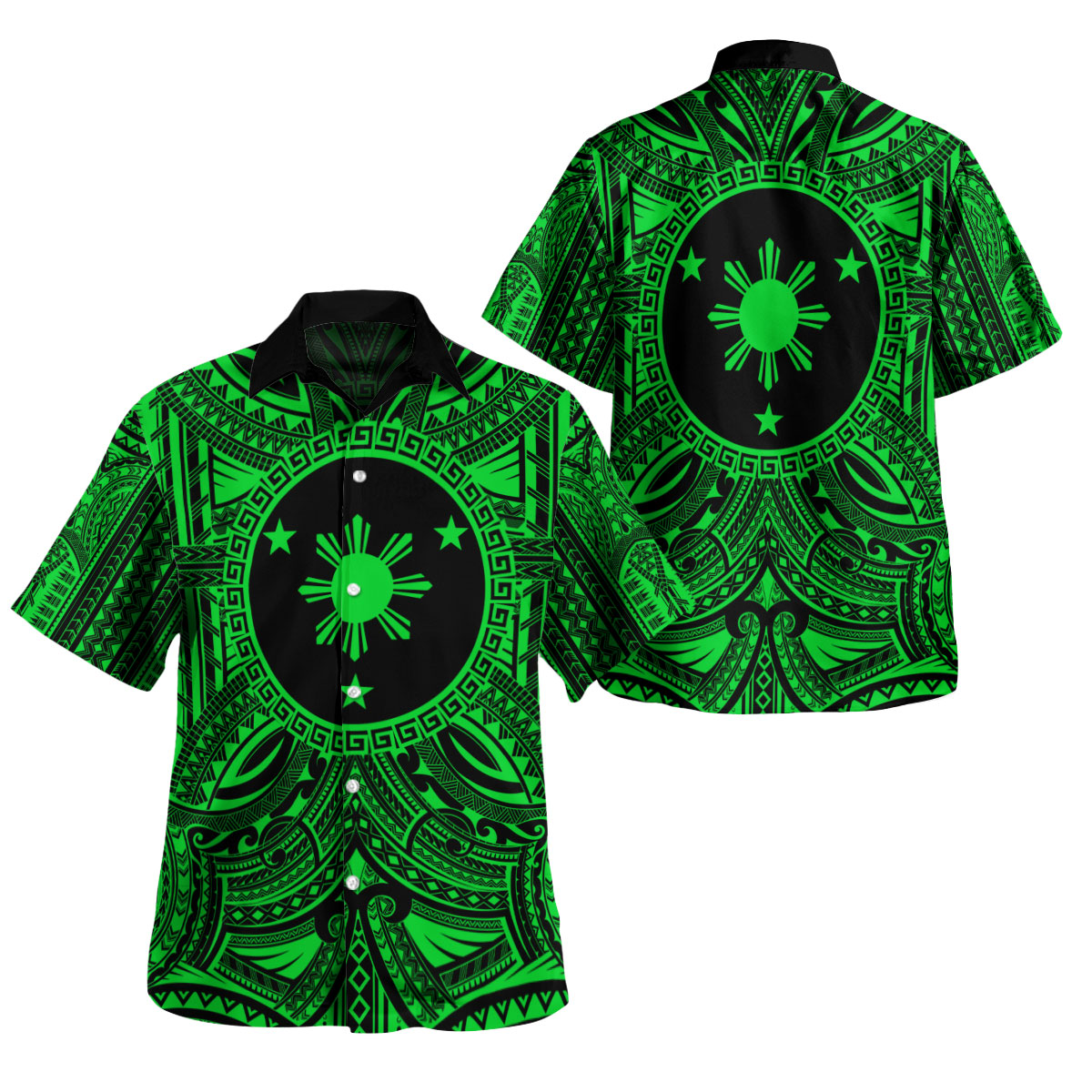 Philippines Hawaiian Shirt - Philippines Sun Style