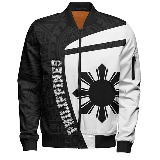 Philippines Filipinos Bomber Jacket Tribal Spring Style