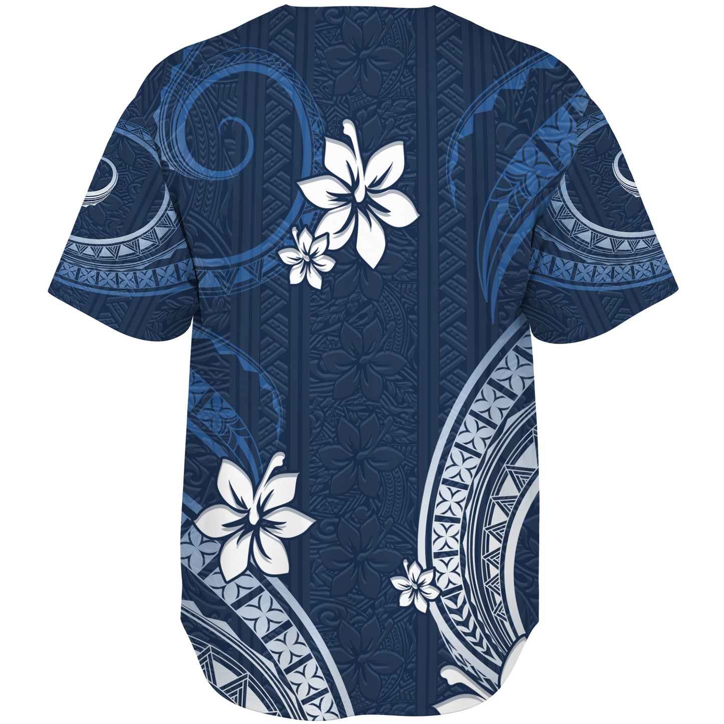 Philippines Filipinos Baseball Shirt Philippines White Hibiscus Flowers Tribal Pattern