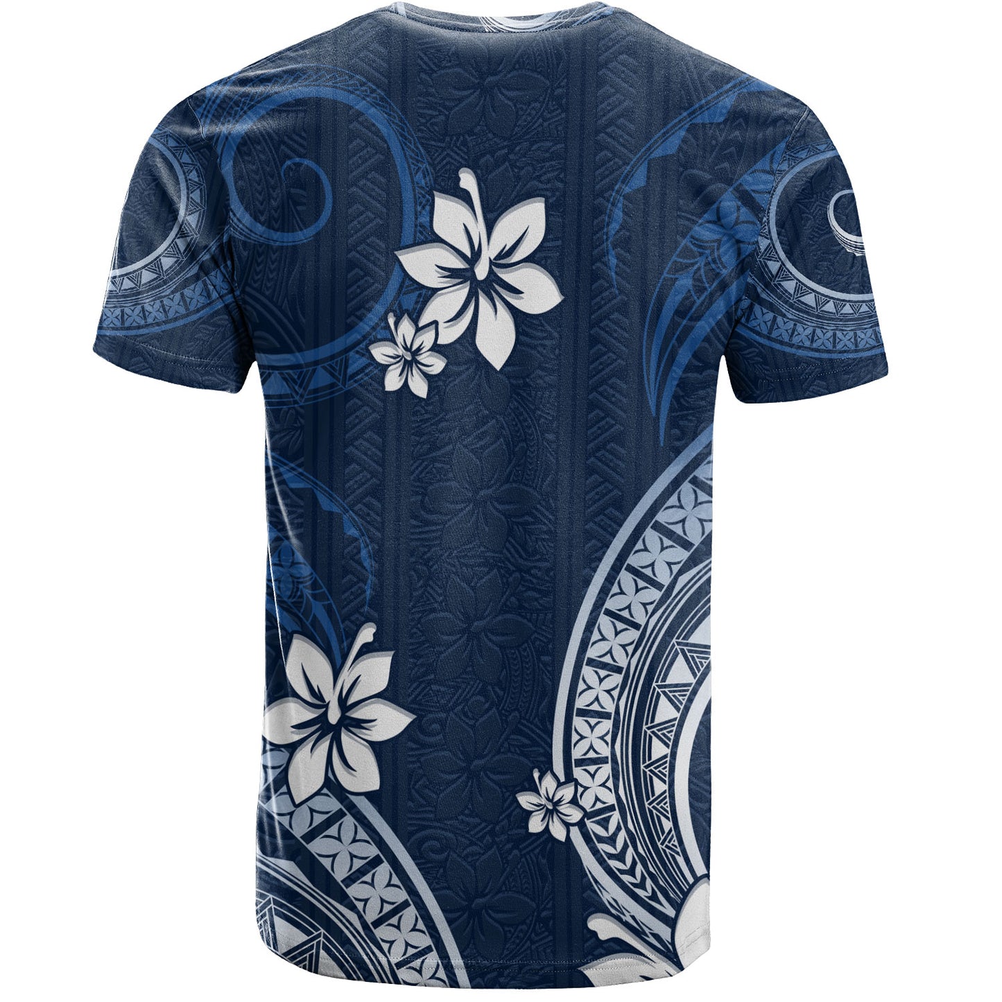 Philippines Filipinos T-Shirt Philippines White Hibiscus Flowers Tribal Pattern