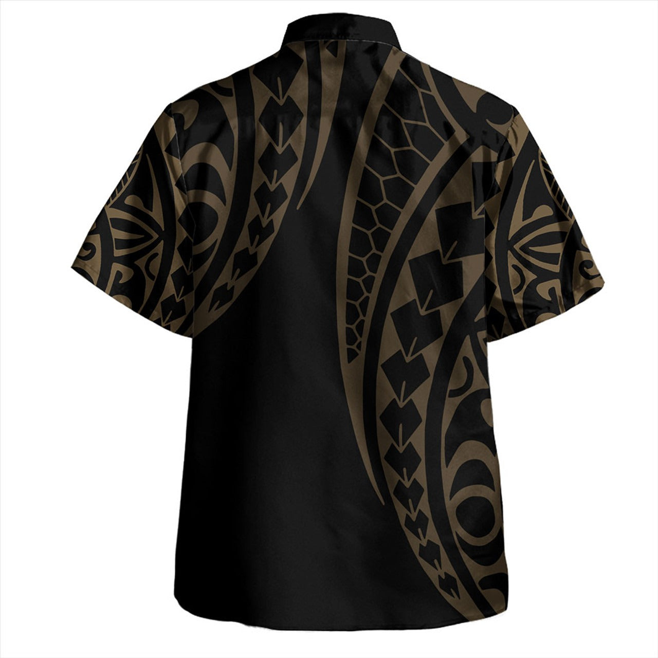 Philippines Filipinos Combo Puletasi And Shirt Kakau Style Gold