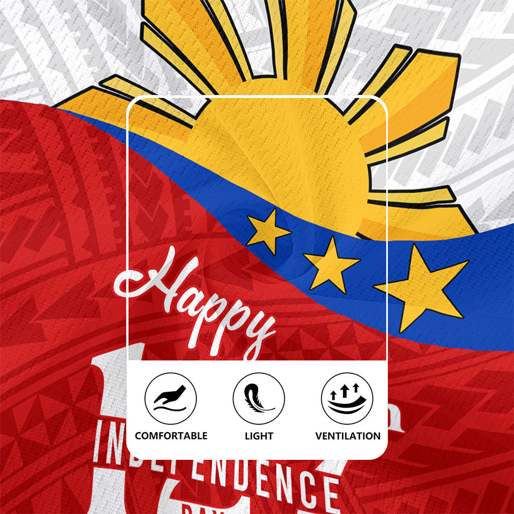 Philippines Filipinos Rugby Jersey Happy Independence Day