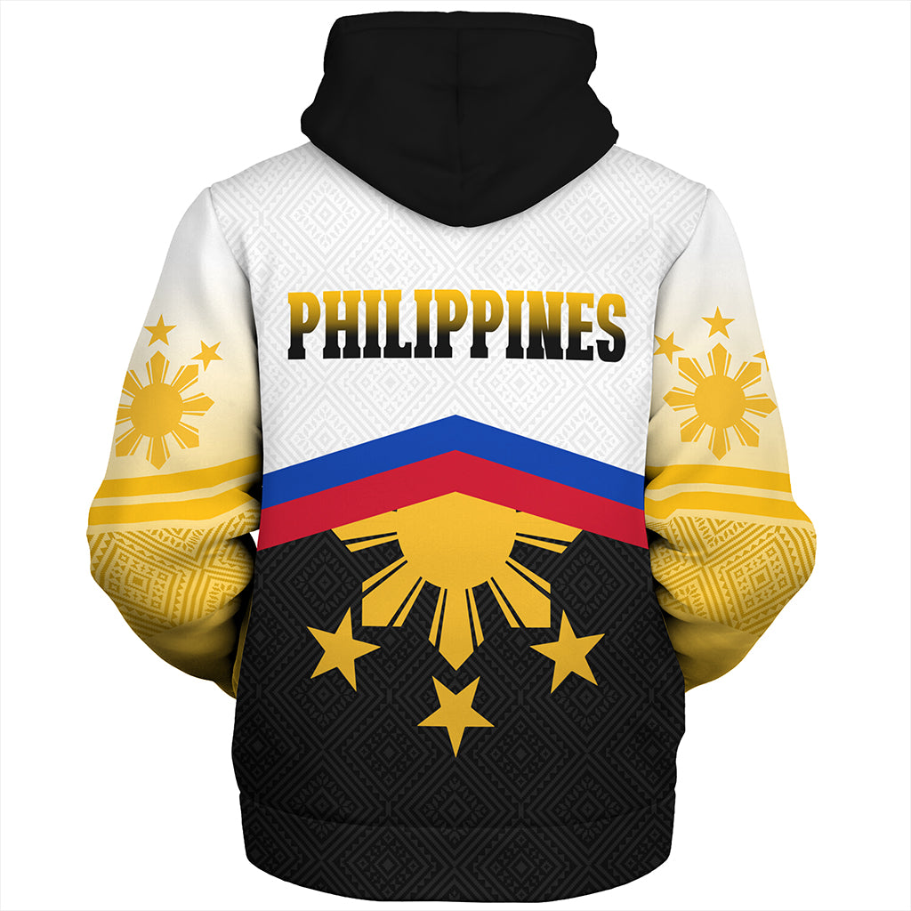Philippines Filipinos Sherpa Hoodie Sport Style Pattern Yakan Fabric