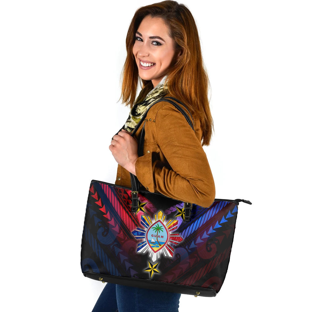 Philippines Filipino Guam Style Lethear Totes
