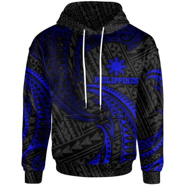 Philippines Hoodie - Gold Tribal Wave