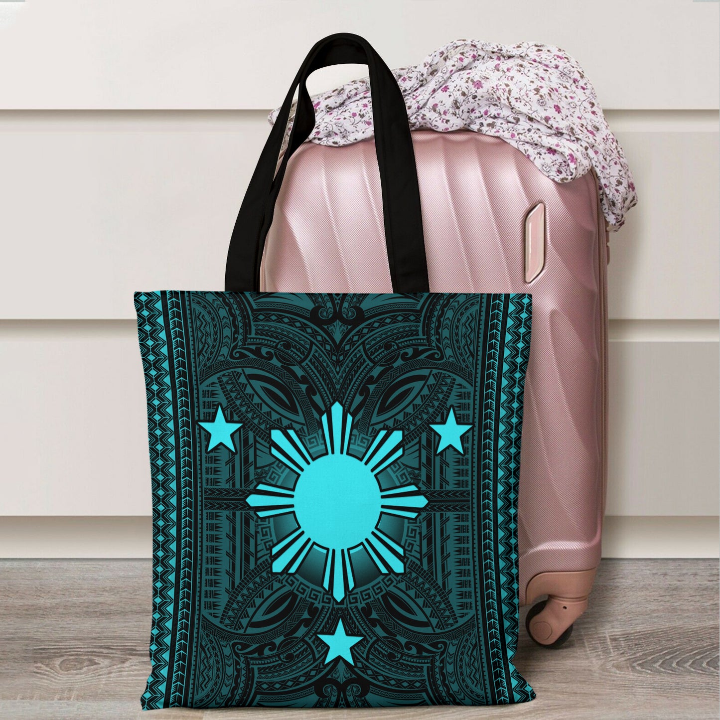Philippines Filipino Sun Style Tote Bags
