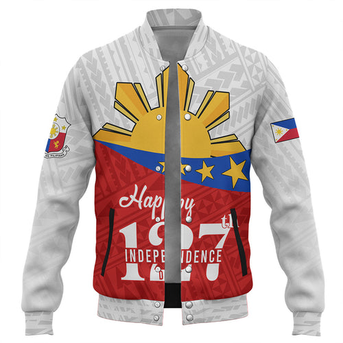 Philippines Filipinos Baseball Jacket Happy Independence Day
