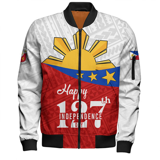Philippines Filipinos Bomber Jacket Happy Independence Day