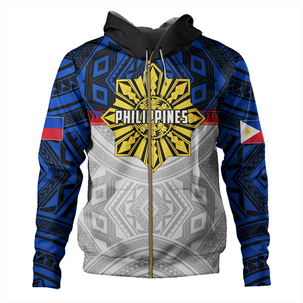 Philippines Hoodie Filipino Tribal Sun Flag
