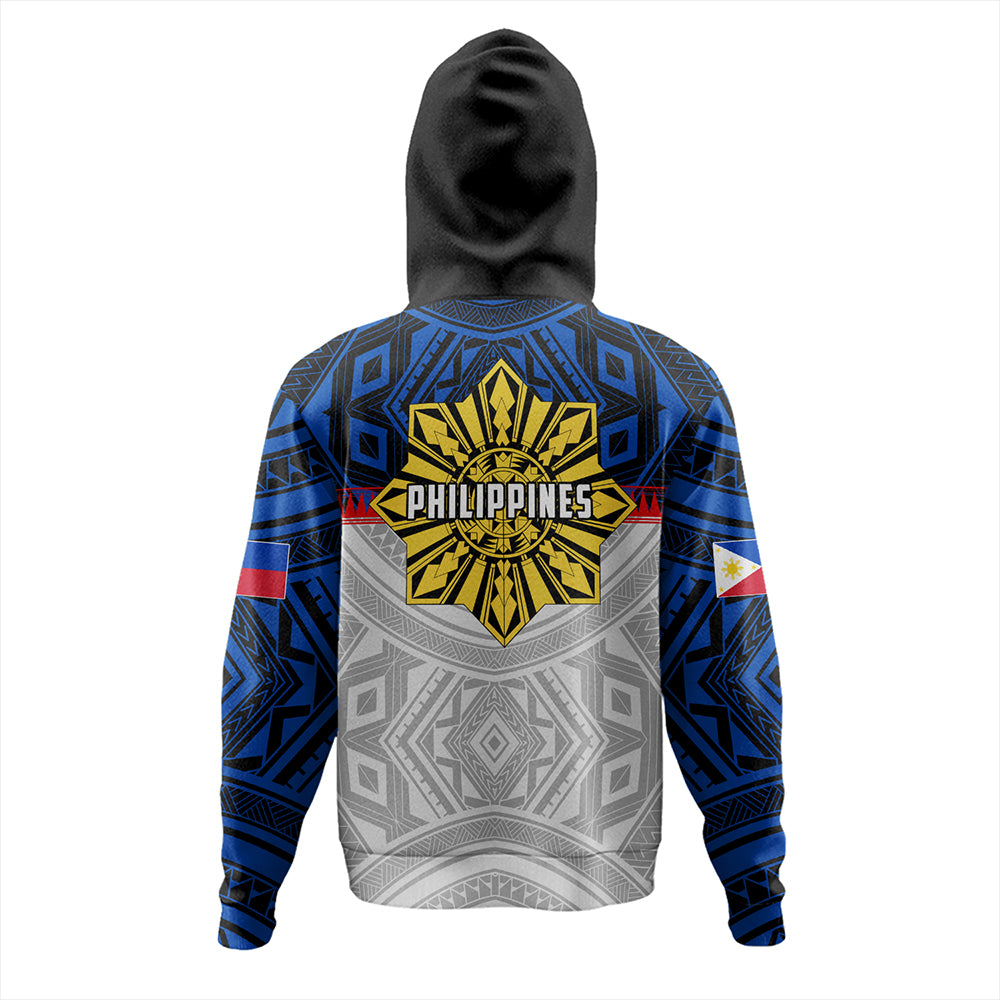 Philippines Hoodie Filipino Tribal Sun Flag