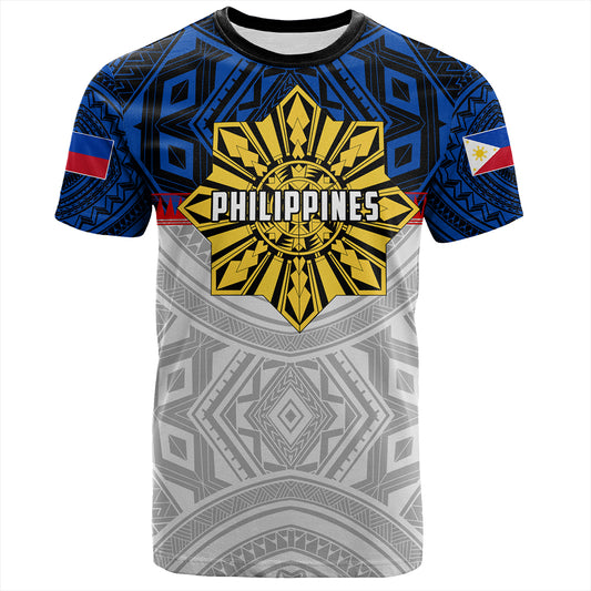 Philippines T-Shirt Filipino Tribal Sun Flag