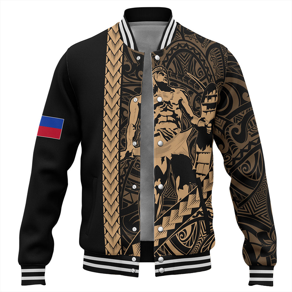 Philippines Filipinos Baseball Jacket Tribal Polynesia Lapu Lapu