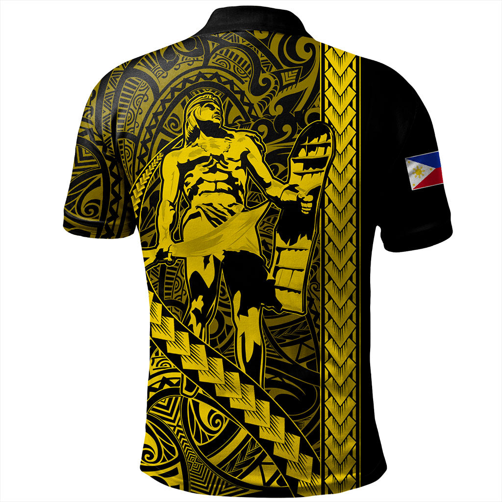 Philippines Filipinos Polo Shirt Tribal Polynesia Lapu Lapu