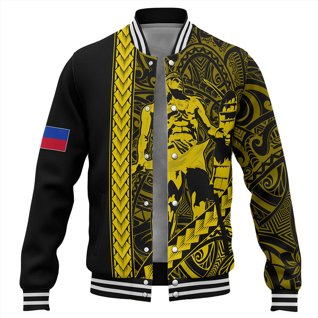 Philippines Filipinos Baseball Jacket Tribal Polynesia Lapu Lapu