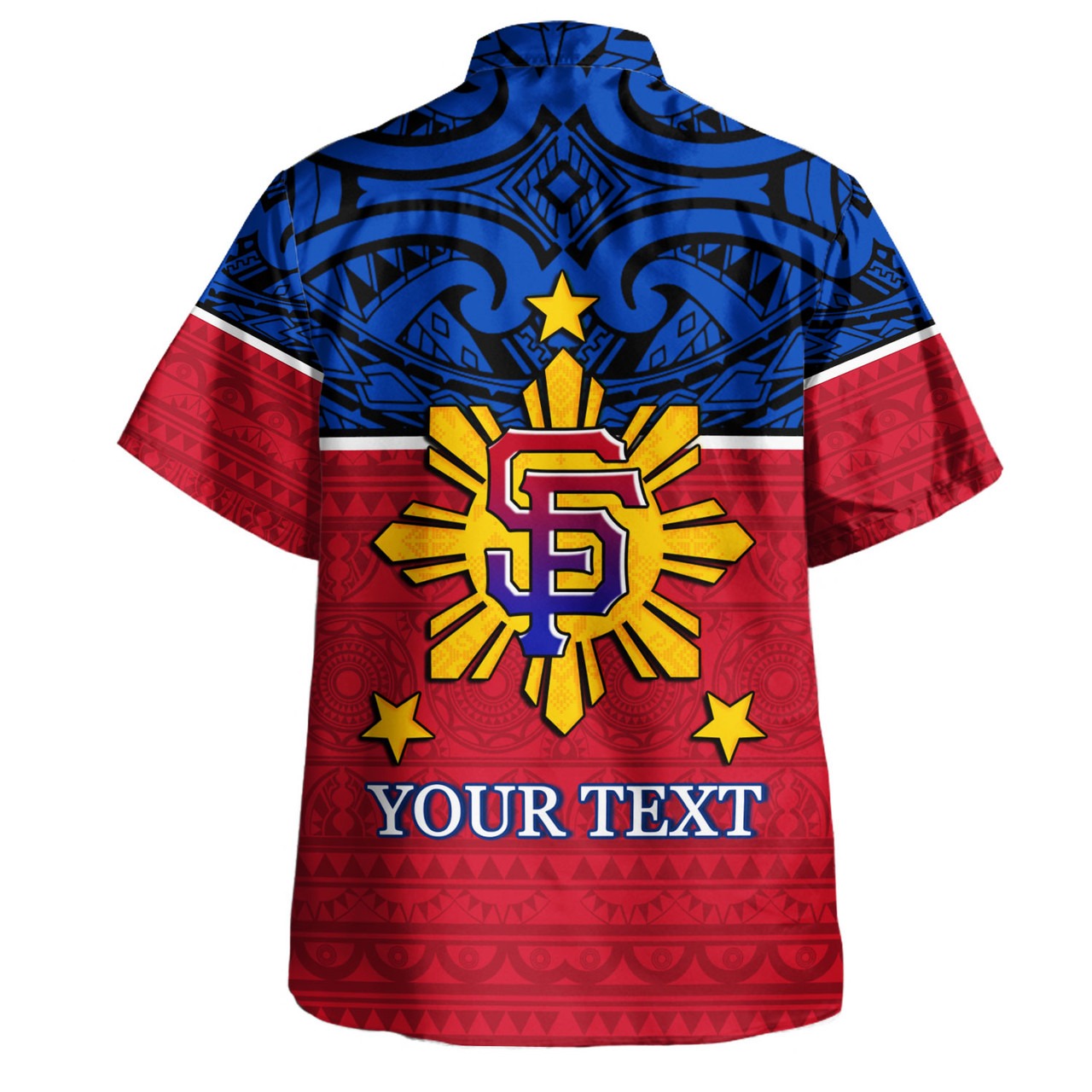 Philippines Filipinos Custom Personalised Hawaiian Shirt San Francisco Tribal Patterns Style