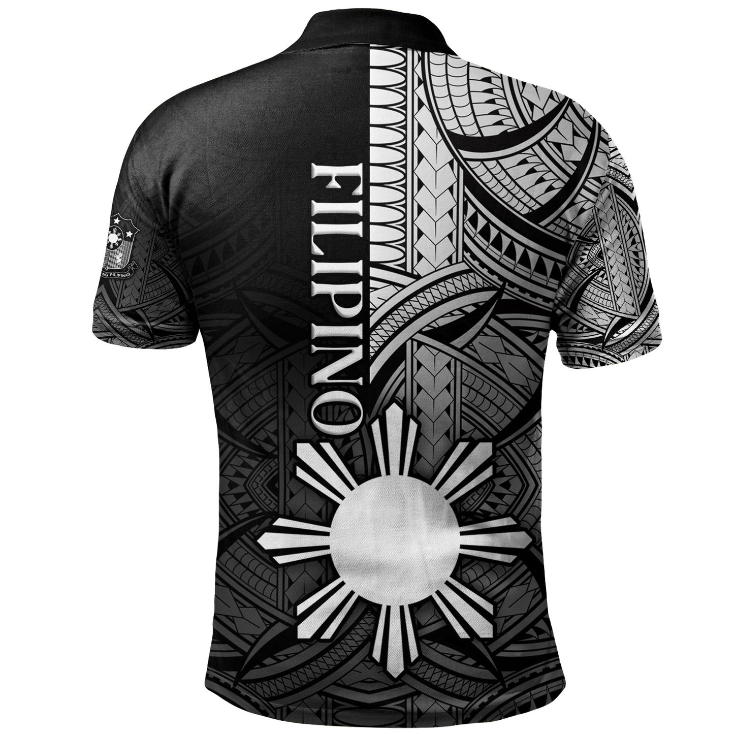 Philippines Filipinos Polo Shirt Cool Filipino Tribal Tatau Style
