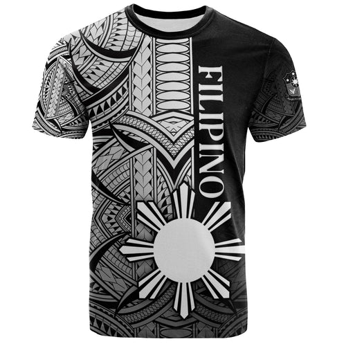 Philippines Filipinos T-Shirt Cool Filipino Tribal Tatau Style