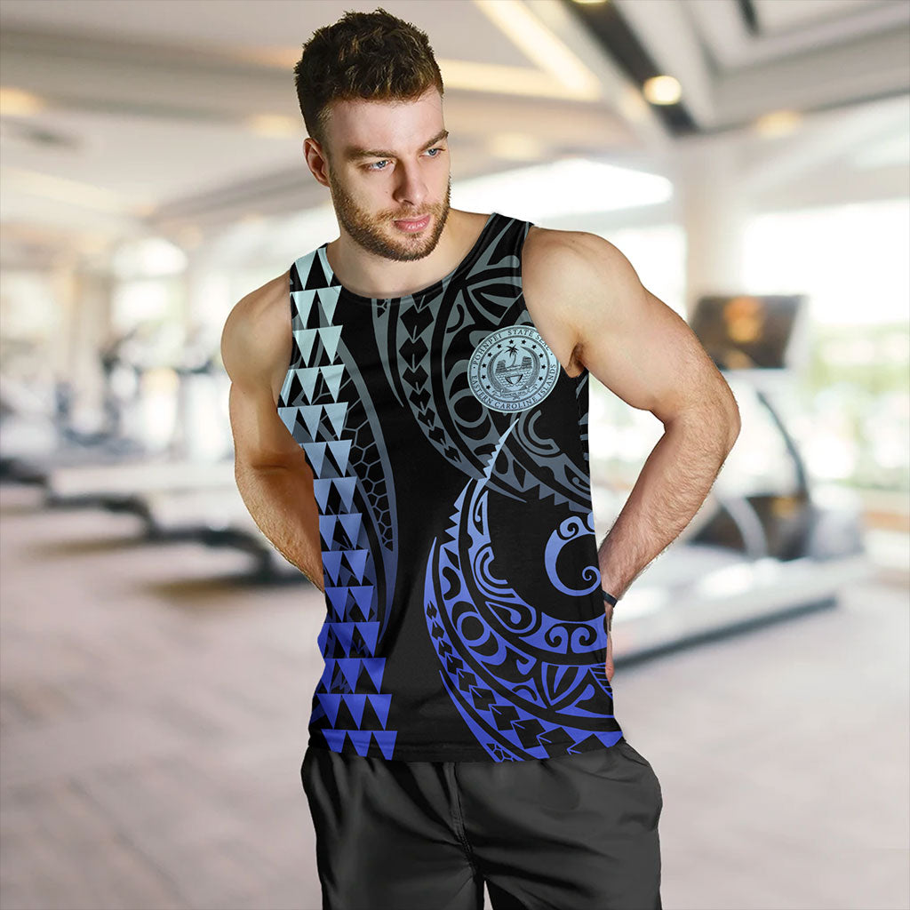 Pohnpei State Tank Top Kakau Style