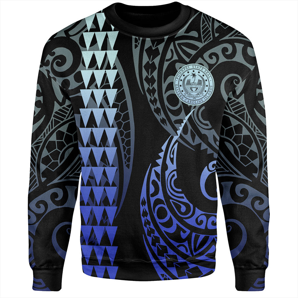 Pohnpei State Sweatshirt Kakau Style