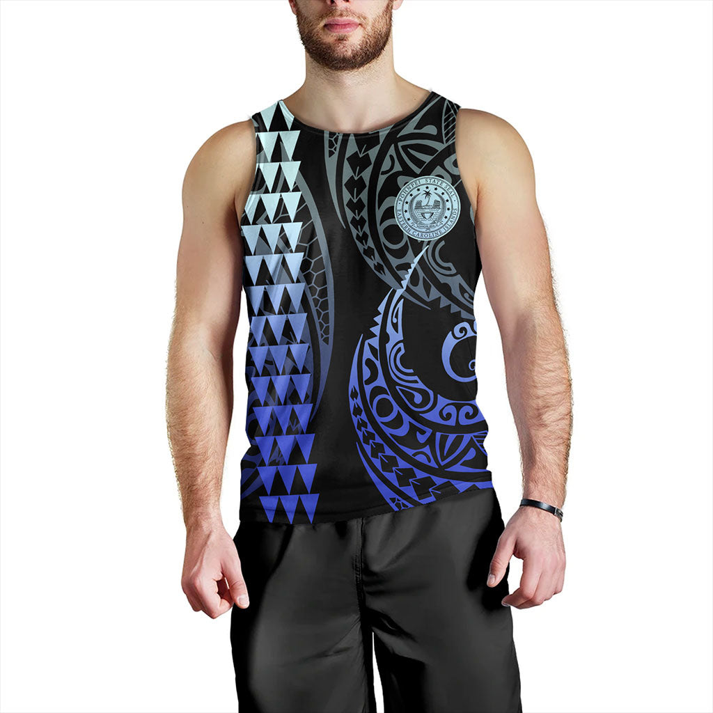 Pohnpei State Tank Top Kakau Style